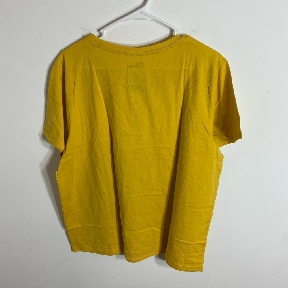 Disney Winnie the Pooh Golden Yellow T-shirt NWT XL Women’s - Picture 4 of 7